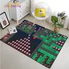 Retro Game Carpet for Living Room Bedroom Rug Kitchen Kids Door Unslip Floor Mats Birthday gift photography props Alfombra Rug