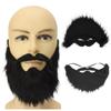 Festival Supplies Party Costume Fancy Dress Moustache Wig Facial Hair Fake Beard