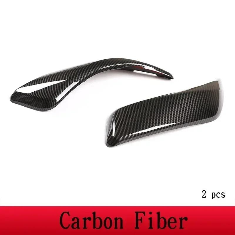 For BMW 1 2 3 4 Series F20 F22 F30 F34 F36 F32 F33 13-19 Carbon fiber Car Inner Door Armrest Handle Cover Trim Car Accessories BGF6