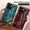 For OnePlus 13T 5G Case Marble Pattern Tempered Glass+PC+TPU Protective Phone Cover