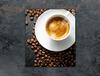 GLASS CUTTING BOARD 45x52 Coffee