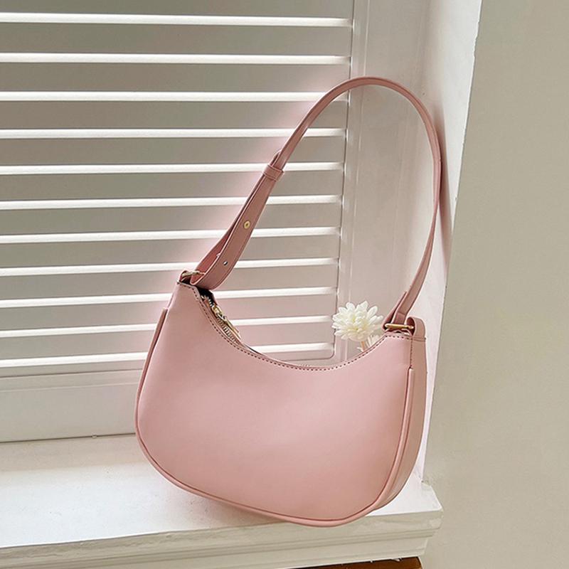 Женская мода маленькая сумка-клатч ретро однотонная искусственная кожа плечо подмышки сумка хобо повседневная женская сумка-клатч тоут кошелек