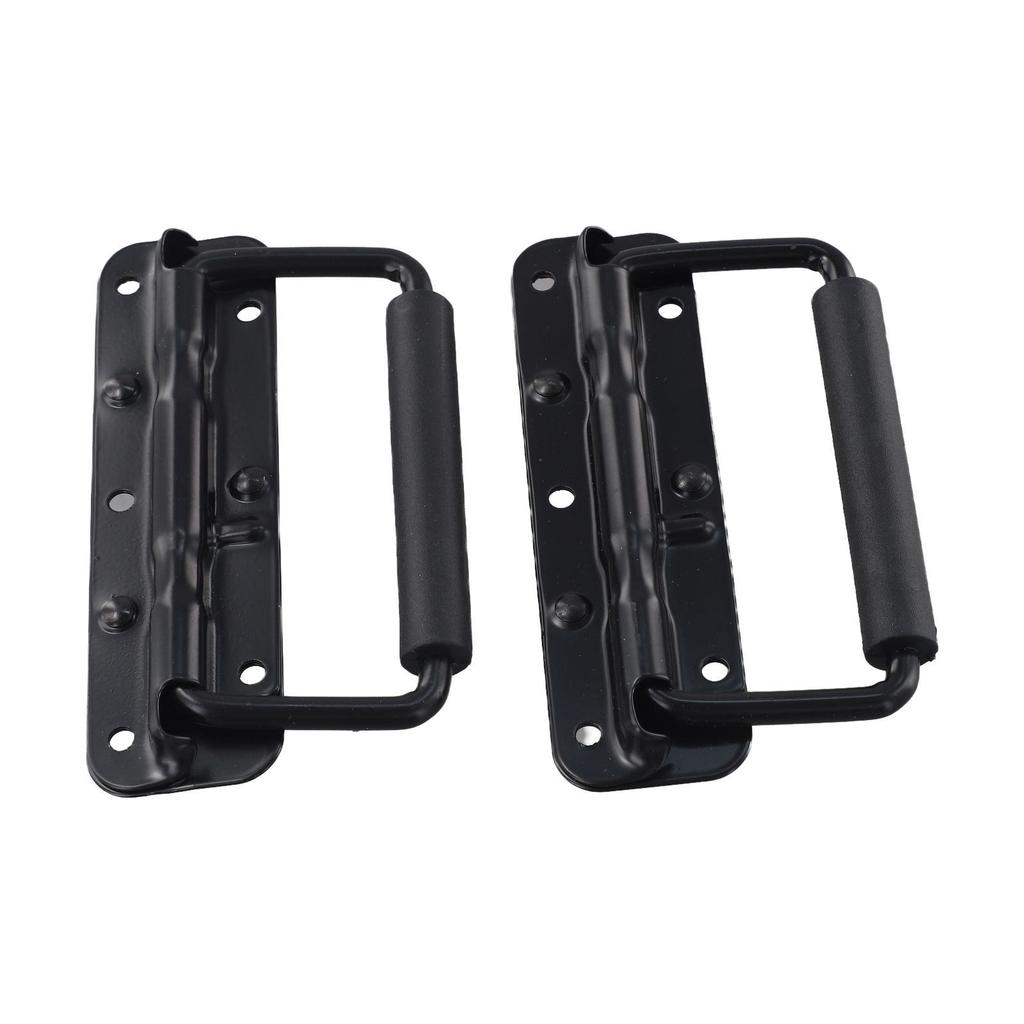 2pcs Heavy Duty Spring Loaded Chest Handles for Furniture and Toolboxes