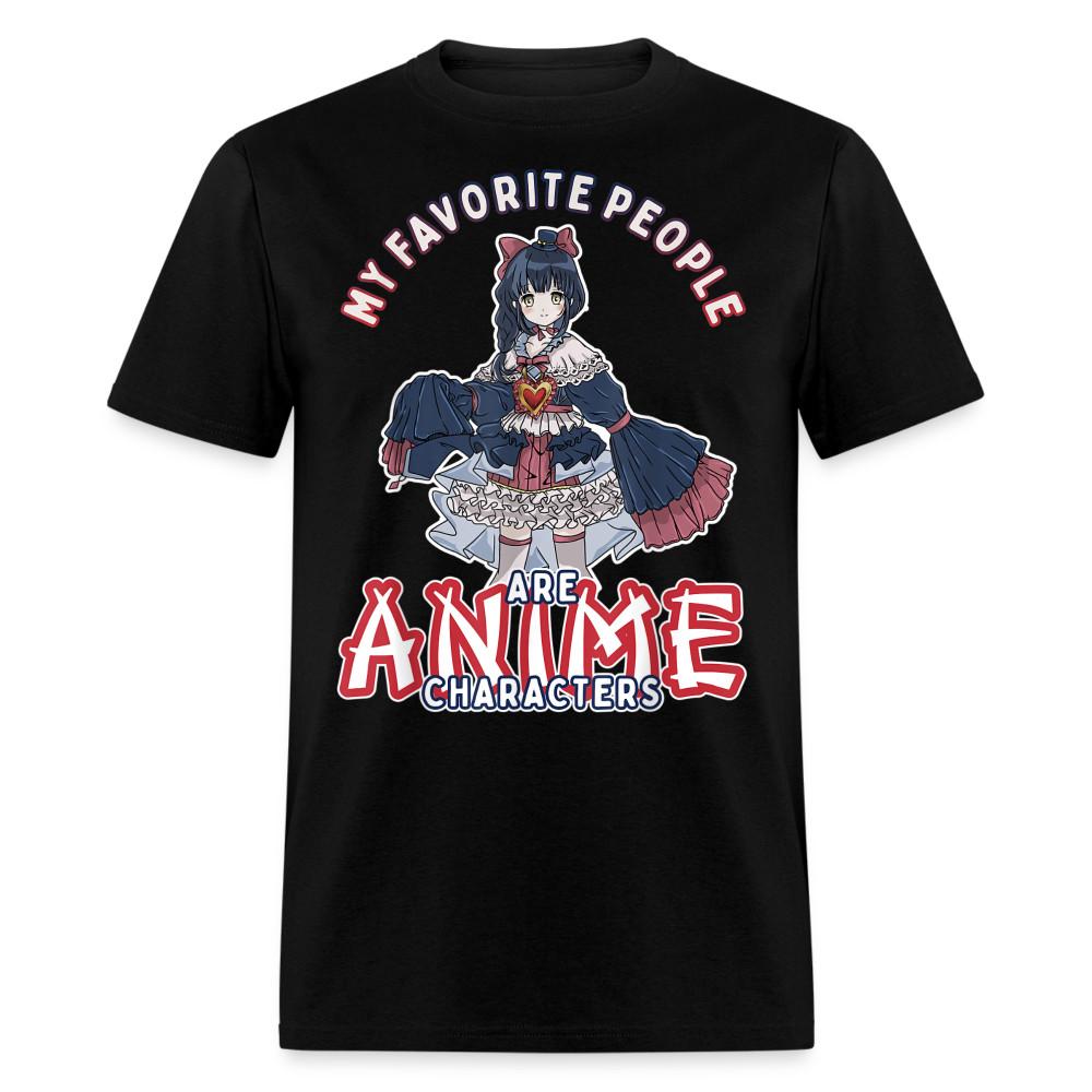 Футболка с изображением милого японского анимационного персонажа «Мои любимые люди — это аниме».