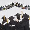 DIY 12th Grade Graduation Photo Banner Celebrate Graduation Seaso Congrats Grad Banner Paper Handmade Party Bunting Party Favors