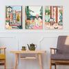 Скандинавский кофе, подарок, настенные картины, художественные принты, кухня и столовая, холст, живопись, кафе, магазин, постеры, оконный пейзаж, Настенный декор