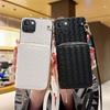 Применимо к Samsung A56/A26 плетеный кошелек-чехол на молнии с держателем для карт A36 чехол для мобильного телефона, сумка-мессенджер с веревкой для карт и мелочи, защитный чехол