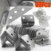 90-Degrees Angle Corner Brackets Cabinet Stainless Steel Corner Brace Fastener Wall Bracket Sofa Fixed Furniture Hardware