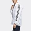 Adidas Neo Logo Print Comfortable Casual Sports Hooded Jacket Men Outerwear White DW8174