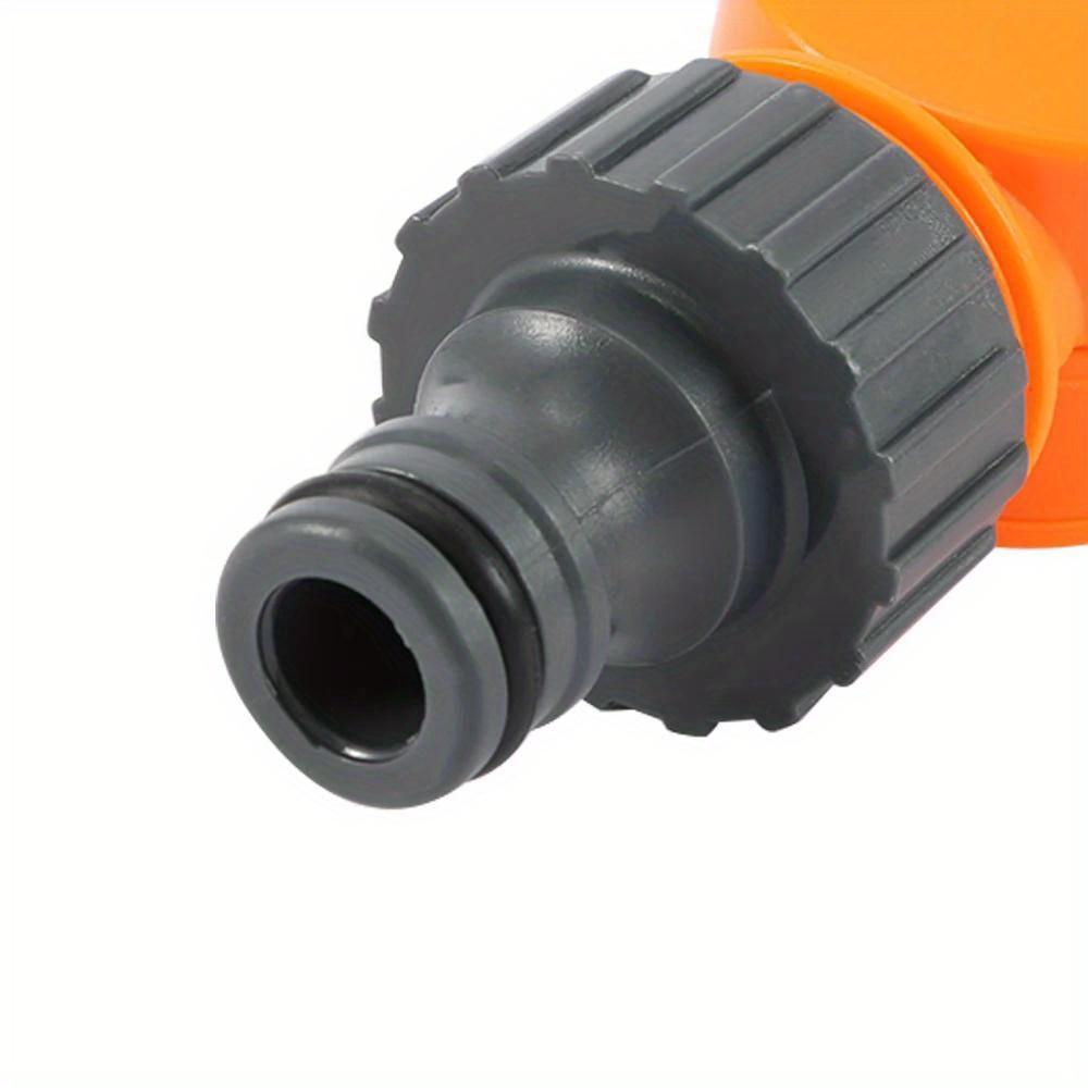 1Pc Plastic Quick Connector Splitte Anti-Bending Faucet Connector Freely Rotatable Faucet Splitter Adjustable Irrigation Water Connector Suitable