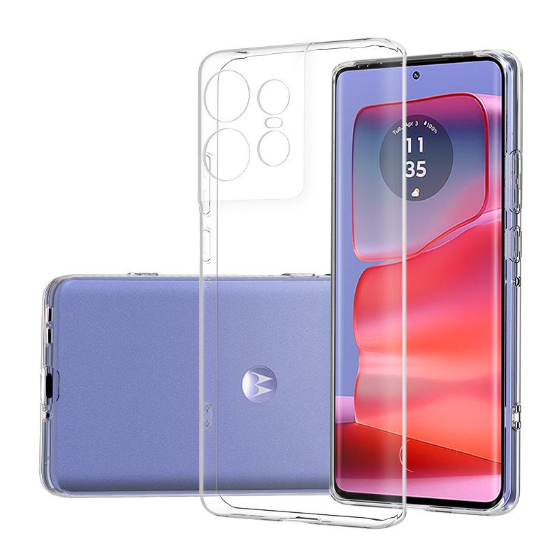 Case For Moto Edge 50 Pro Ultra Thin Clear Soft TPU Camera Protection Cover for Motorola Moto Edge50Pro 50 Pro