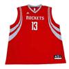 X NBA Collaboration Harden Houston Rockets 13 Away Pullover V-Neck Letter Comfortable Sleeveless Basketball Jersey 7818A-3RD-AEB2072