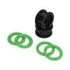 2 Sets RC Vehicle Tires Hubs Desert Off Road Vehicle Hex Wheel Hubs for ZD Racing DBX 10