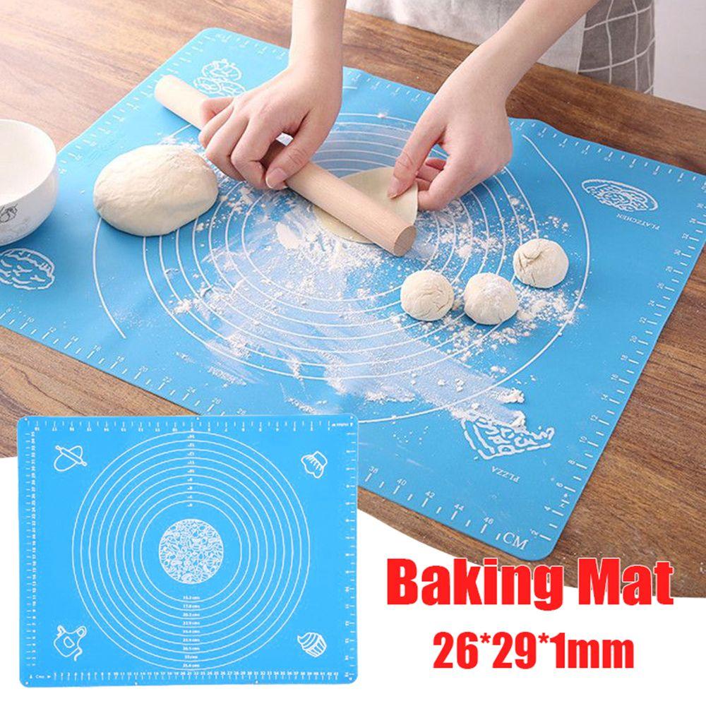 Rolling Cooking Kitchen Silicone Kneading Dough Pad Baking Mat Pastry Rolling Mat Bakeware Liners