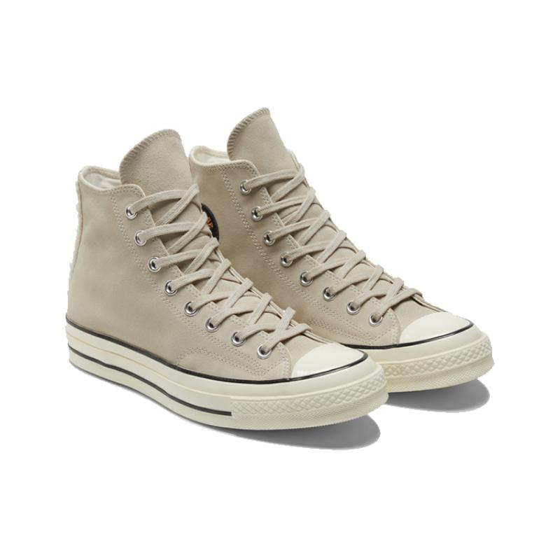 Converse Кеды Chuck Taylor All Star Hi Retro Trend Высокие парусиновые унисекс Светло-серый Хаки