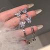 Изысканные серьги-подвески с бабочками из страз: Универсальные, Модные Серьги-подвески для Женщин