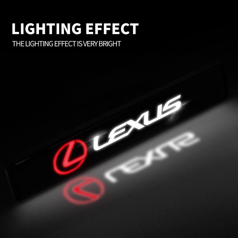 Car Mid-net Lamp Badge Emblem Decoration Styling Auto Accessories For Lexus EX300H RX450H IS300H ES300H NX RX GS Al20 LX GX