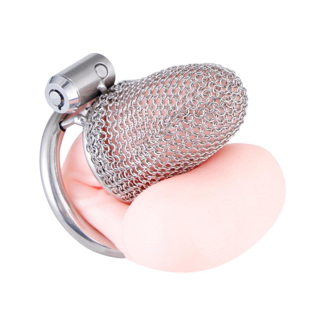 MoDi Сетка из нержавеющей стали, мужское устройство целомудрия, гладкая и легкая клетка для члена, секс-игрушки для мужчин, замок для пениса, уретры, игра для взрослых