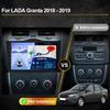 Для LADA Granta Cross 2018 2019 Android Автомагнитола Мультимедиа Видеоплеер Навигация GPS Carplay Сенсорный Экран Авто Стерео Интеллектуальные Системы