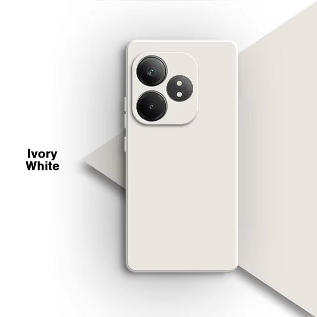 Квадратный жидкий силиконовый чехол для телефона Realme GT Neo 6 SE 6T 5G 360 мягкая защитная противоударная задняя крышка GT6 Neo6 6SE мобильная сумка