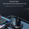 Автомобильное зарядное устройство Mini 100 Вт USB Type C Qc3.0 Pd Автомобильные зарядные устройства Быстрая зарядка Автомобильное зарядное устройство для телефона Адаптер для Samsung Huawei Xiaomi