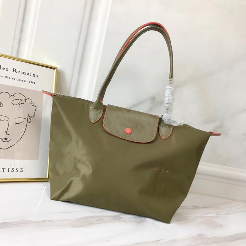 Новая дизайнерская сумка из нейлона, женские сумки с логотипом, пляжная сумка-пельмень, роскошные фирменные сумки для покупок с кожаными ручками, сумки-тоут