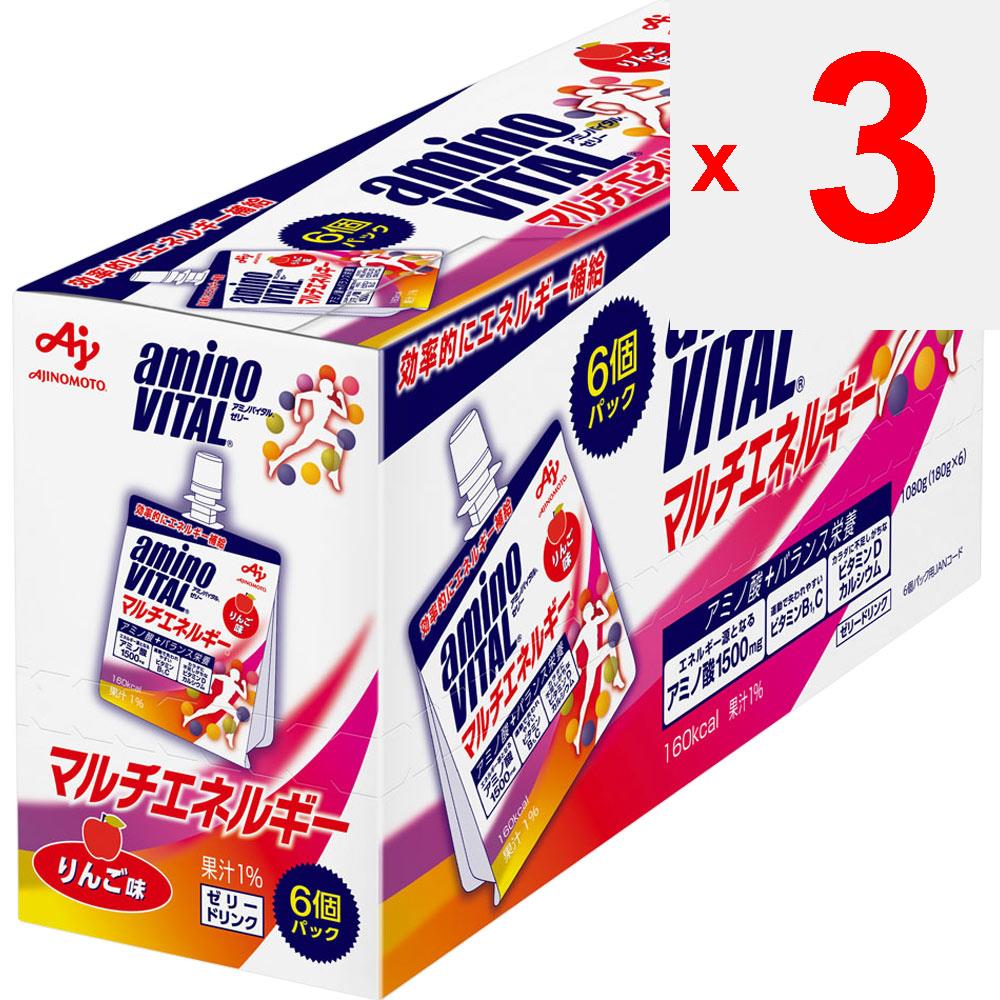 Ajinomoto Amino-Vital Jelly Multi Energy 180 г x 6 Другое (проверьте замки, очистители языка и т. д.) Пакет поддержки Другое (проверьте замки, очистители языка и т. д.)