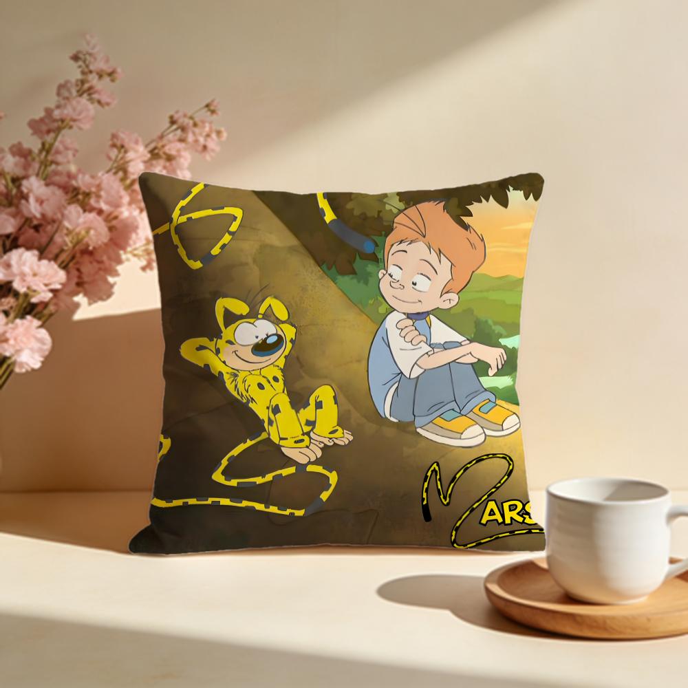 Popular MMarsupilamiful Cushion Cover Stylish Washable Pillow Cover Ideal for Couch Bedroom Car Decoration