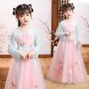 Qiz Hanfu qadimiy kostyum bolalar Xitoy uslubi kichkina qiz kiyimi Tang liboslari malika yubka milliy kostyum bolalar