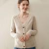 Fanzhen Women's Cashmere Blend Knit Cardigan