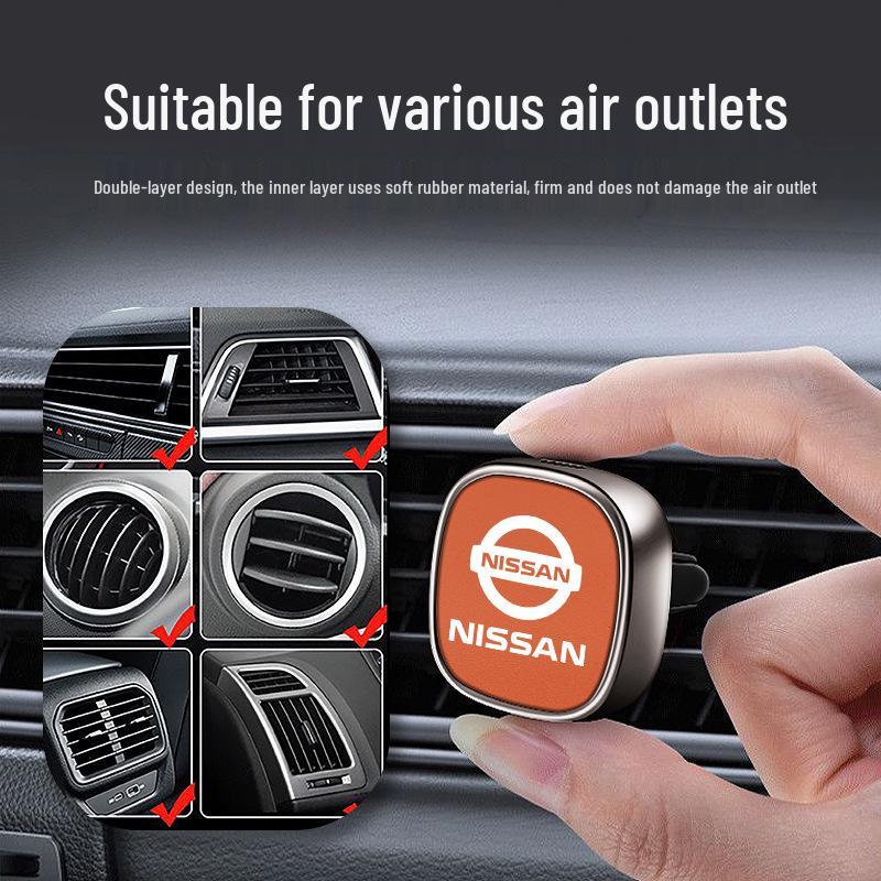 Nissan Car Perfume Air Vent Diffuser for Sylphy, Teana, X-Trail, Qashqai, Tiida - Interior Accessory.