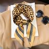 Luxury Brand Silk Square Plaid Scarf Women Satin Neck Hair Tie Band Soft Work Neckerchife  NEW Hijab Head Female Foulard