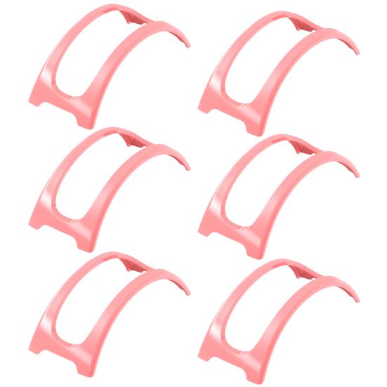 6/12 шт. держатель для тако, пищевой класс, не содержит бисфенола-А, для духовки, можно мыть в посудомоечной машине, штабелируемый, красочный, для индивидуальной подачи, куриный рулет, комплект подставок с твердым корпусом для тако