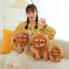 Simulation Lion Doll Foreign Trade Plush Toy Zoo Souvenir Lion King Doll Children's Gift