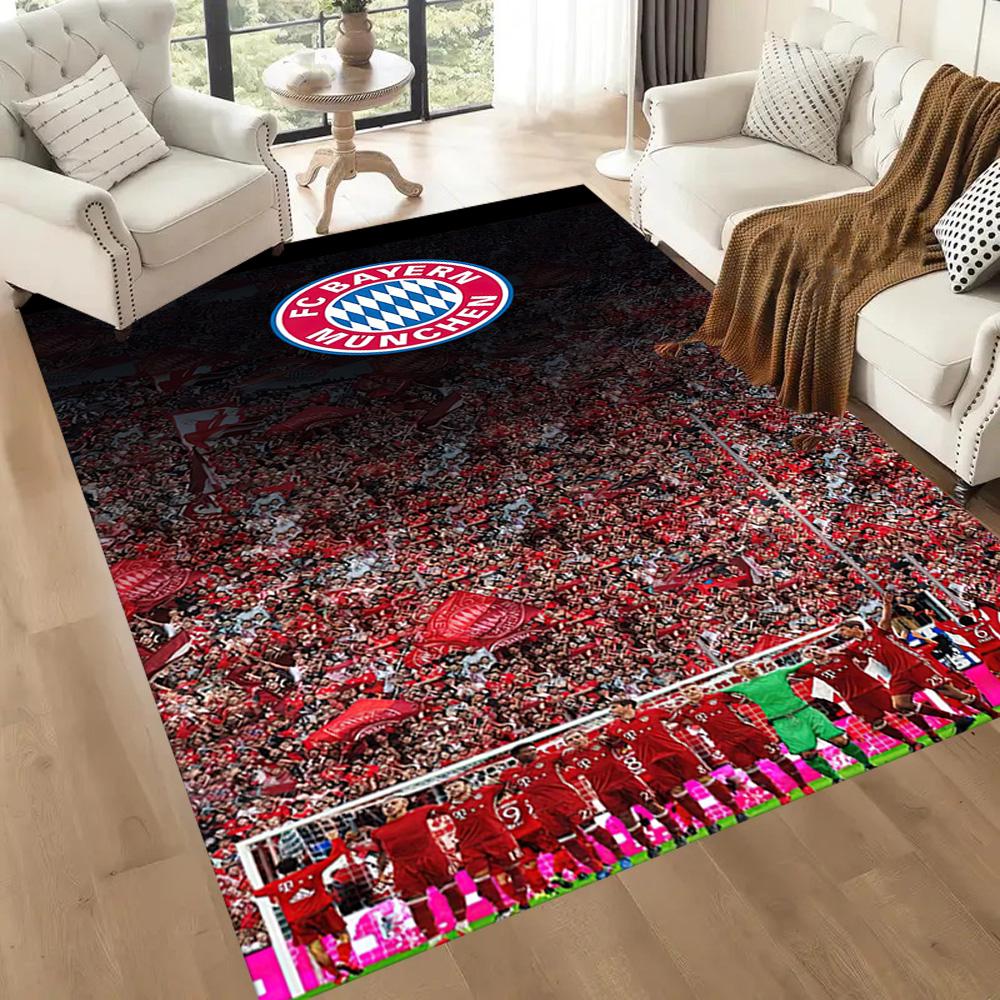 Fc Bayern Munich Floor Mat Suitable For Foyer Dining Room Kitchen Game Room Antislip Carpet Decorate Offices Best For Christmas