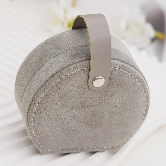 Портативная шкатулка для украшений, колец, ожерелий, органайзер с мягкой подкладкой, большой емкости, легкий дорожный футляр, держатель для украшений