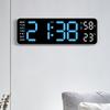 Electronic Clock, Simple Multi-function Clock, Rectangular Large Font Alarm Clock, Hanging or Standing Clock