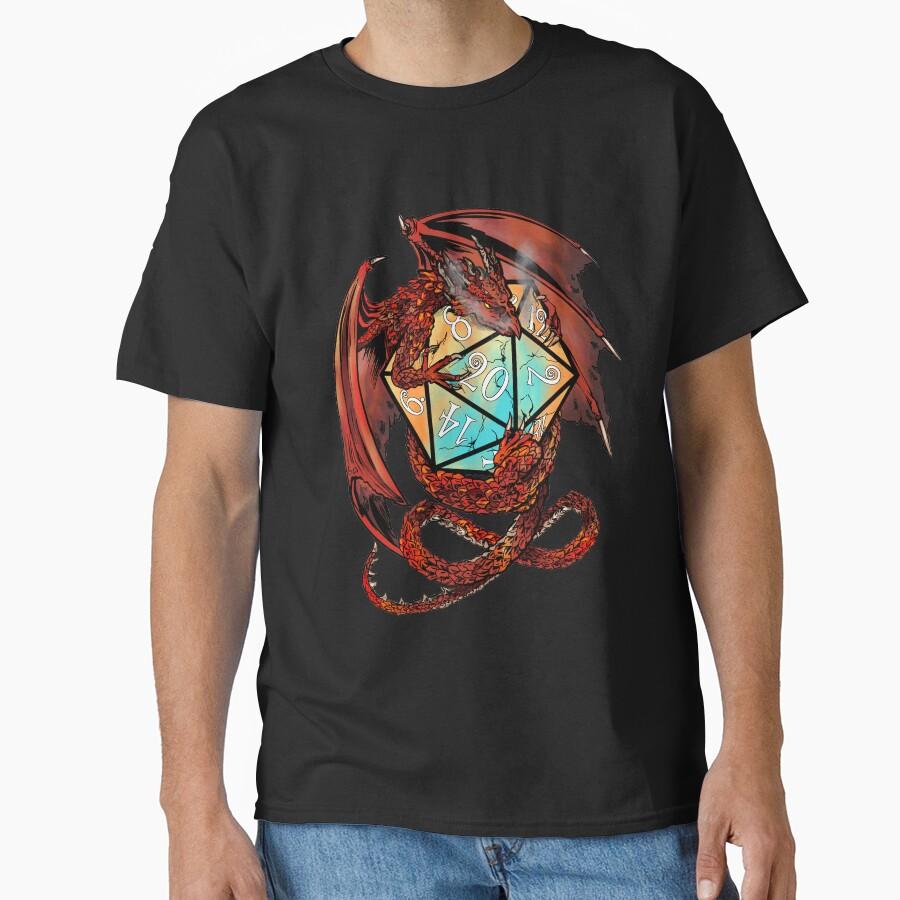 Red Dragon Dice Classic T-Shirt