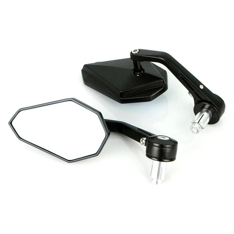 Универсальные мотоциклетные зеркала заднего вида с ручкой, зеркало заднего вида для Yamaha MT07 FZ07 FZ09 MT09 MT-07 MT-09 Tracer