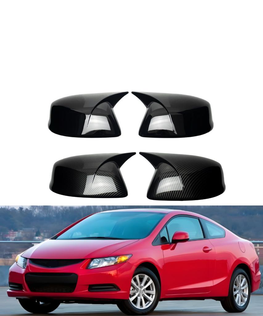 Car Rearview Side Mirror Cover Fit For Honda Civic Sedan 9th FB 2012 2013 2014 2015 Wing Cap Rear View Case Trim