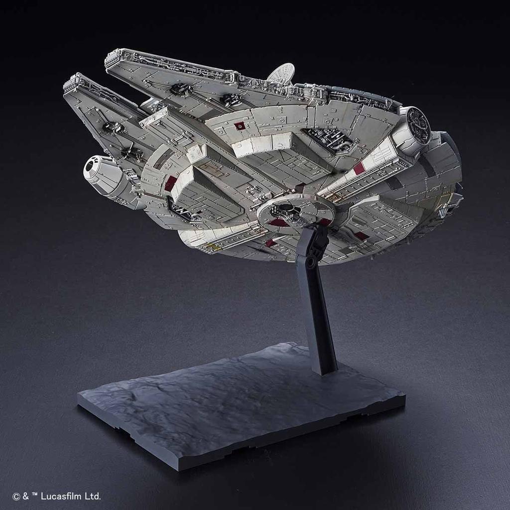 BANDAI SPIRITS Star Wars Millennium Falcon Rise of Scale Plastic Model (Star Wars/The Skywalker) 1/144 Color-coded