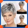 2025 Модный парик женский короткий прямой парик