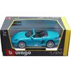 Brago 1: 24 Porsche 718 Boxter Model Toys, Blue Korean Toy