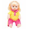 Realistic Silicone Baby Doll Vinyl Lifelike Baby Girl in Pink Floral Dress