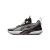 Li Ning Kids Mesh Fashion Sports Simple Versatile Comfortable Non-Slip Breathable Low-Top Basketball Shoes Kids Sneaker Gray Black YKBV024-5