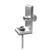 L Foot Solar Panel Mount Bracket DIY Friendly Aluminum Easy Assemble L Shape Holder for Home PV Rail Support Installation