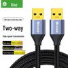 Кабель для передачи данных Biaz USB 3.0 «папа-папа» с двумя разъемами для высокоскоростной передачи данных между мобильным жестким диском и ноутбуком