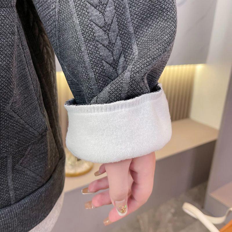 Пальто оверсайз, женское осенне-зимнее утолщенное пальто с капюшоном, женские теплые свободные топы, повседневный удобный топ на молнии