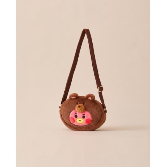 BT21 Сумка-переноска для куклы Baby Fluffy Face