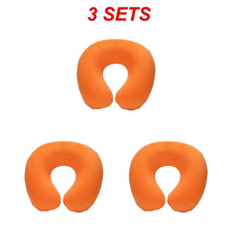 U-образная подушка для шеи, надувная подушка для снятия усталости, подушка для путешествий, подголовник для сна в самолете